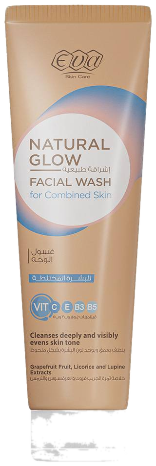 Eva Natural Glow Facial Wash for Combination Skin