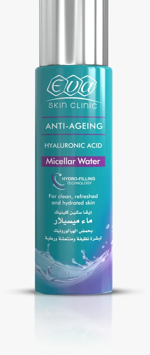 Eva Skin Clinic eau micellaire à l'acide hyaluronique